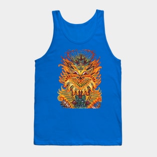 Louis Wain, Kaleidoscope Cat Tank Top